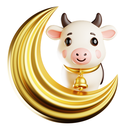 Vaca de Eid al Adha  3D Icon