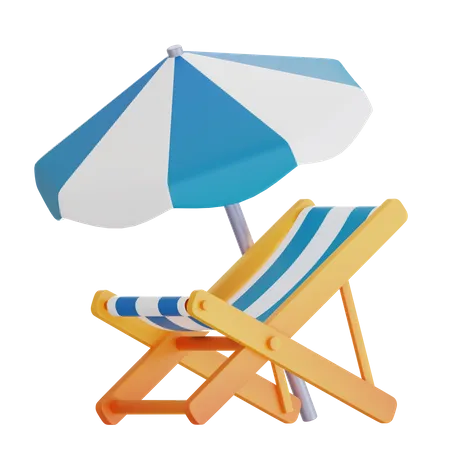 Vacaciones de verano  3D Icon