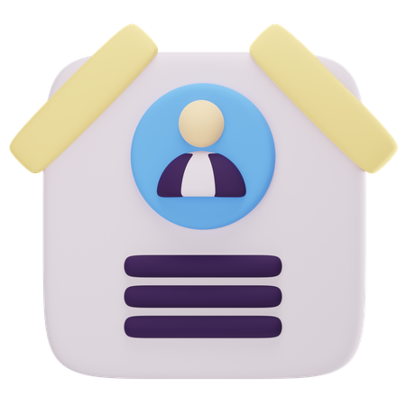Vacancy  3D Icon