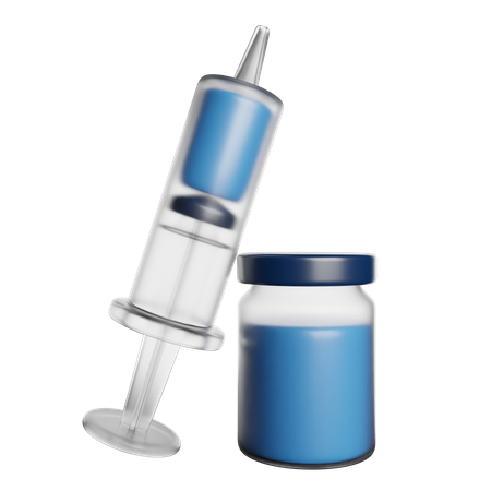 Vaccin  3D Icon