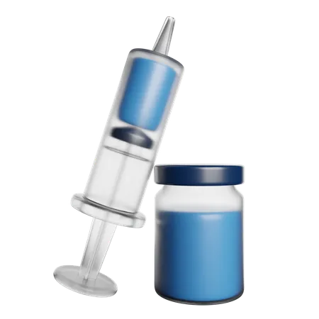 Vaccin  3D Icon