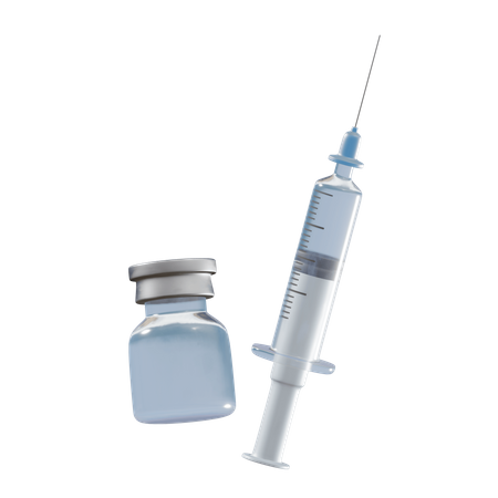 Vaccin  3D Illustration