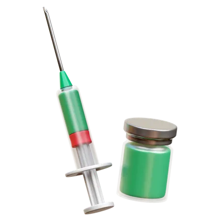 Vaccin  3D Icon