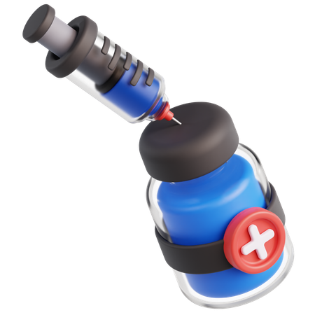 Vaccin  3D Icon