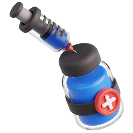 Vaccin  3D Icon