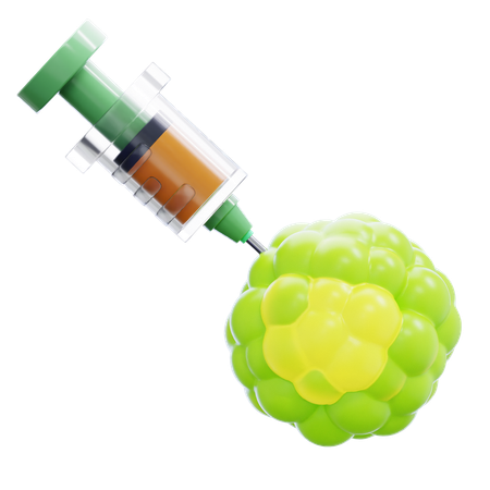 Vaccin contre le cancer  3D Icon