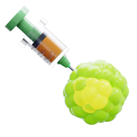 Vaccin contre le cancer  3D Icon