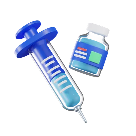 Vaccination  3D Icon