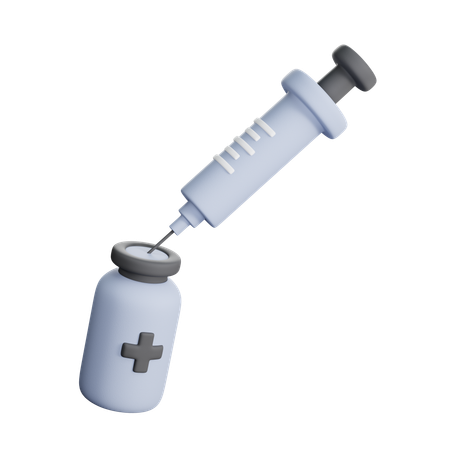 Vaccination  3D Icon