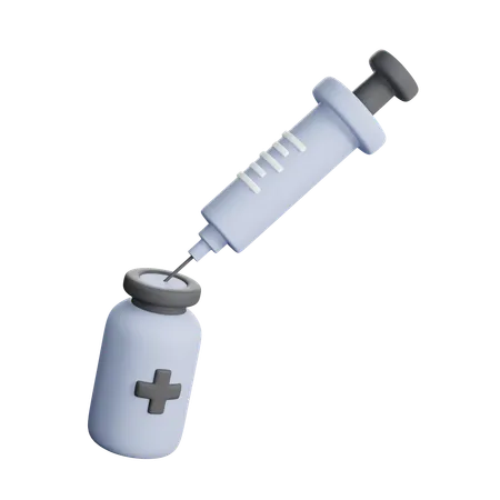Vaccination  3D Icon