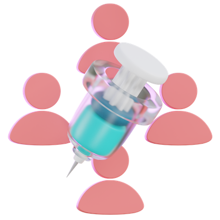 Vaccination  3D Icon