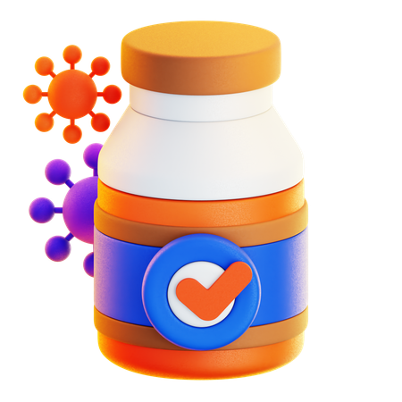 Vaccination  3D Icon