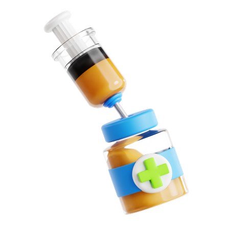 Vaccination  3D Icon