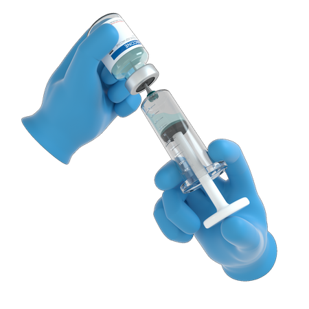 Vaccination  3D Icon