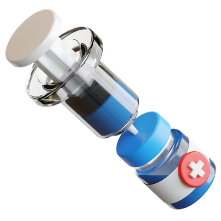 Vaccination  3D Icon