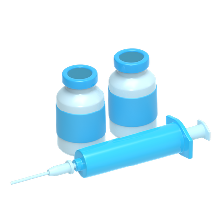 Vaccination  3D Icon