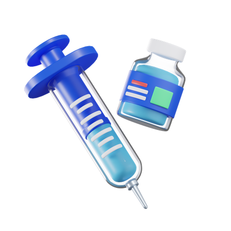 Vaccination  3D Icon