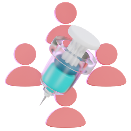 Vaccination  3D Icon