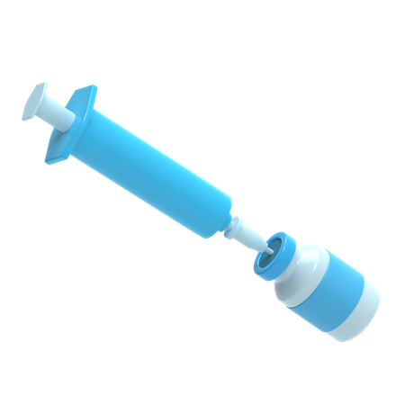 Vaccination  3D Illustration