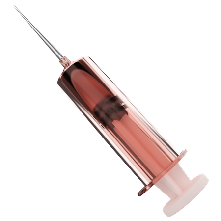 Vaccination Srynge  3D Icon