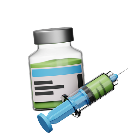 Vaccine  3D Icon