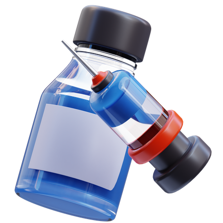 Vaccine  3D Icon