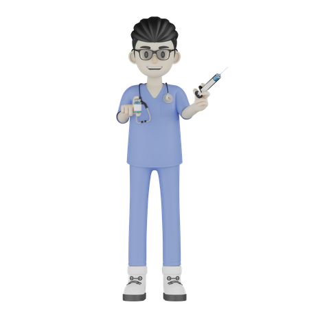 Vaccine  3D Icon