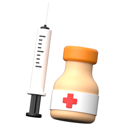 Vaccine  3D Icon