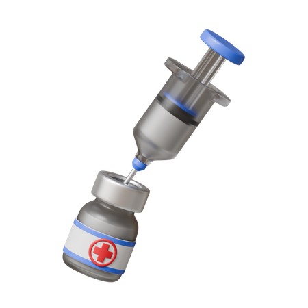 Vaccine  3D Icon