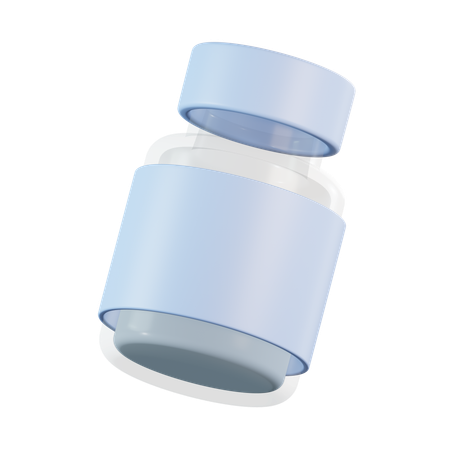 Vaccine Bottle  3D Icon