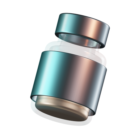 Vaccine Bottle  3D Icon