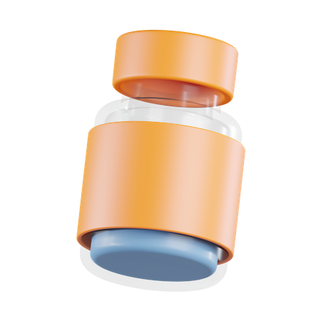 Vaccine Bottle  3D Icon