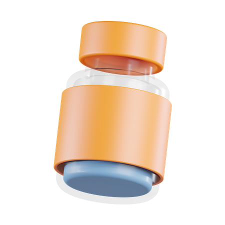 Vaccine Bottle  3D Icon