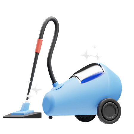 Vaccum Cleaner  3D Illustration