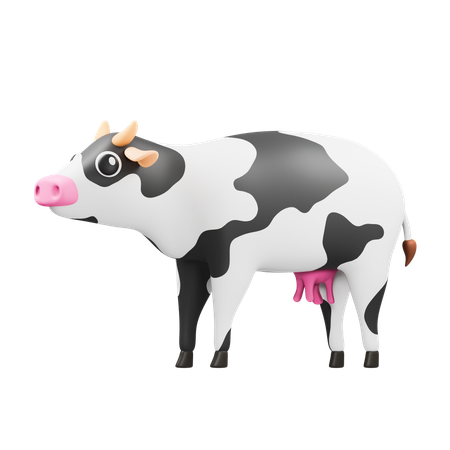 Vache  3D Icon