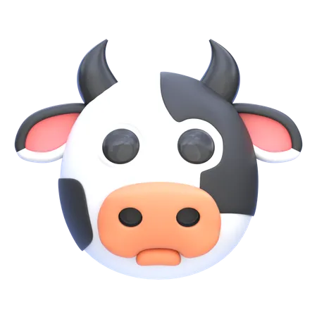 Vache  3D Icon