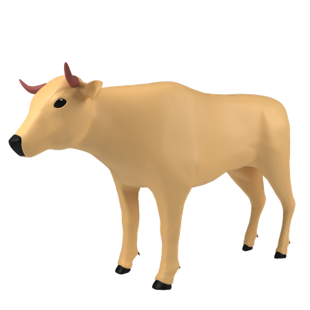 Vache  3D Icon