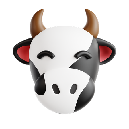 Vache  3D Icon