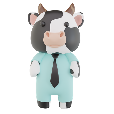 Vache  3D Icon