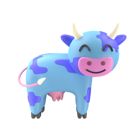 Vache  3D Icon