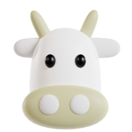 Vache  3D Icon