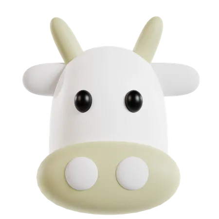 Vache  3D Icon