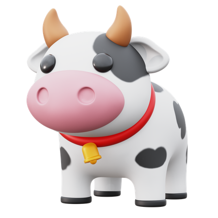 Vache domestique  3D Icon