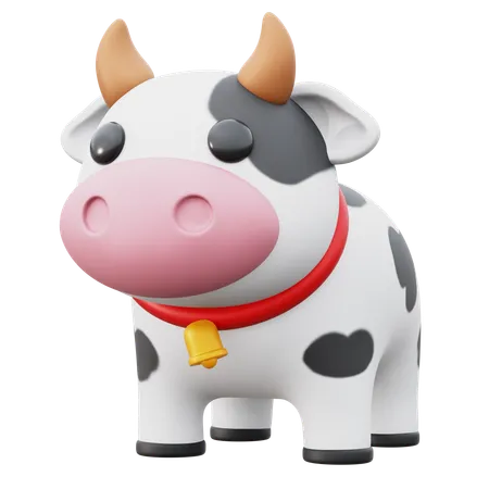 Vache domestique  3D Icon