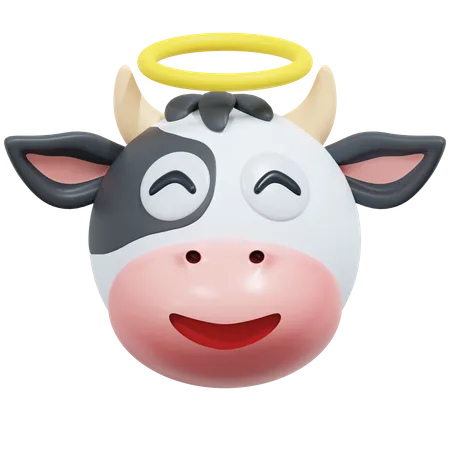 Vache innocente  3D Icon