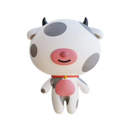 Vache mignonne  3D Icon