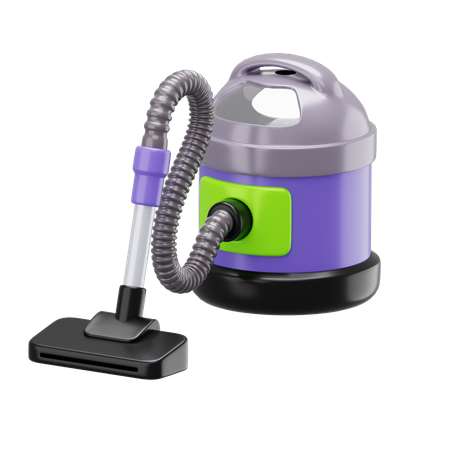 掃除機  3D Icon