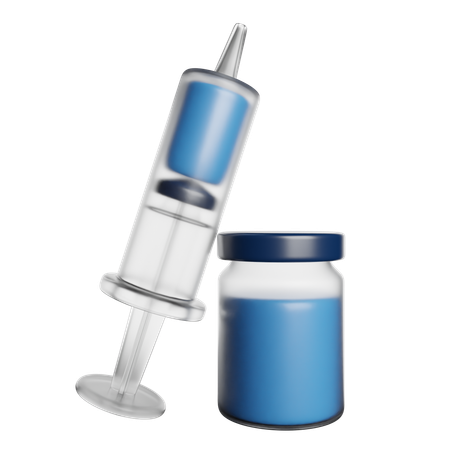 Vacuna  3D Icon