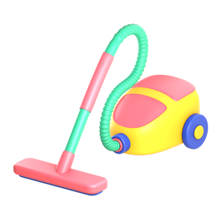 掃除機  3D Icon
