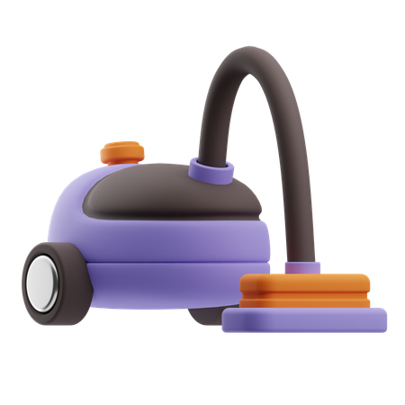 Vacuum Cleaner  3D Icon